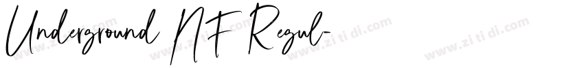 Underground NF Regul字体转换 Underground NF Regul字体转换